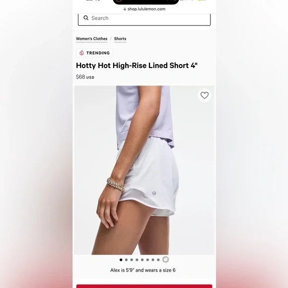 (9 item bundle) Alo and Lululemon Shorts - Picture 3 of 12